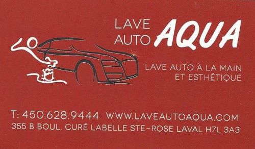 Lave Auto Aqua à Laval